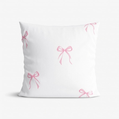 Goldea bavlna růžové mašličky 30 x 50 cm – Hledejceny.cz