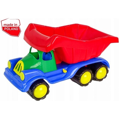 HEMAR Barevný sklápěč Dopravní automobilový přívěs velký 45 cm