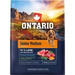 ONTARIO Senior Medium Lamb & Brown Rice 2, 25 кг