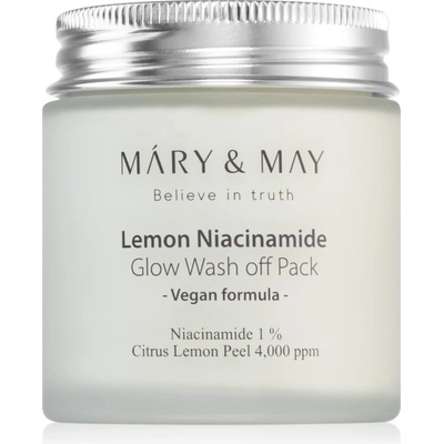 Mary & May Lemon Niacinamid хидратираща и озаряващ маска 125 гр