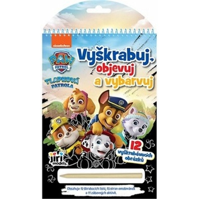 Vyškrabuj objavuj vyfarbuj Tlapková patrola