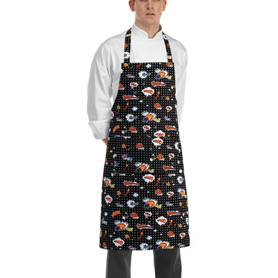 Egochef Готварска престилка за готвачи от Его Шеф Pop Art (6103 143А)