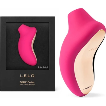 Звуков клитор масажор, неизпитвано удоволствие - Sona Cruise, Cerise (LELO006041)