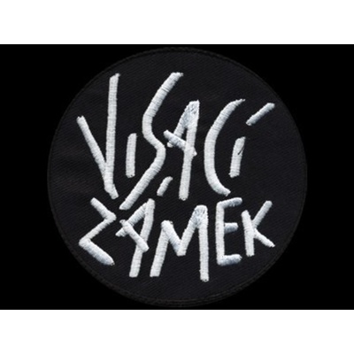 Nášivka VISACÍ ZÁMEK jednička kulatá vyšívaná