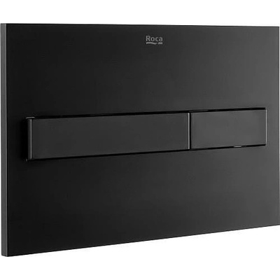 Roca Бутон за вграждане, двоен, черен мат, In-Wall, PL7 (A890088206)