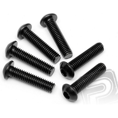 HPI Šroub imbus s čočkovou hlavou M6x25 mm 6 ks
