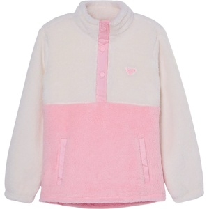 Roxy Детски поларен пуловер Roxy Kid's Winter Flora Girl Fleece jumper - Whisper White - размер 8 Years (704-6175-0111)