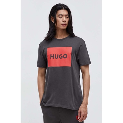 HUGO Памучна тениска HUGO Dulive222 (50467952)