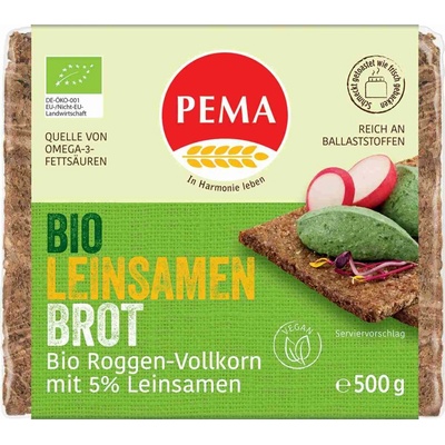 Pema Žitný chlieb s ľanovým semienkom 500 g