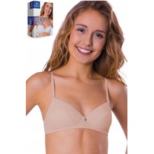 Teen bra dětská jednobarevná podprsenka tělová