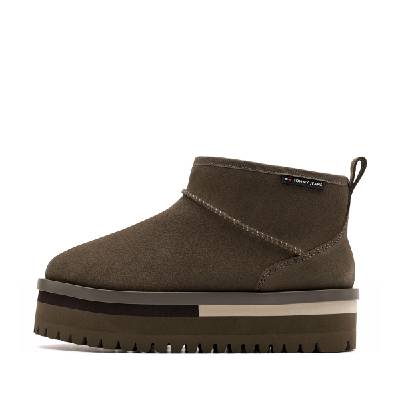 TJW Flatform Snow Boot Suede