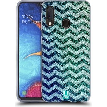 Pouzdro Head Case Samsung Galaxy A20e MIX CHEVRON