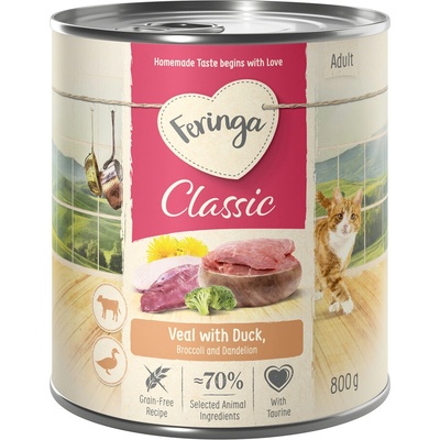 Feringa Classic Meat Menu 12 x pstruh & kuracie 800 g