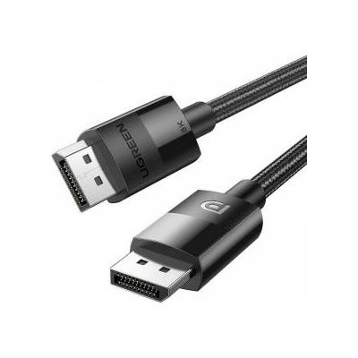 Ugreen 80393 2xDisplayPort 1.4 male-male braided video cable 3m