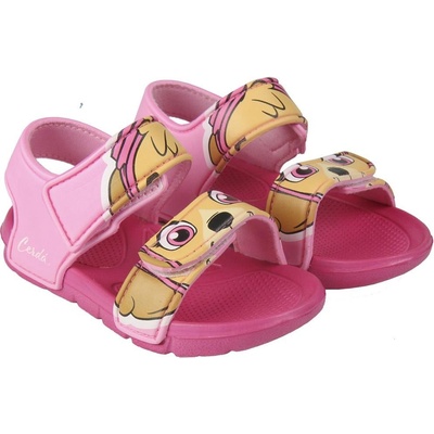 Detské sandále Paw Patrol Skye tmavočervená