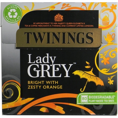 Twinings Čierny aromatický listový čaj Lady Grey 200 g