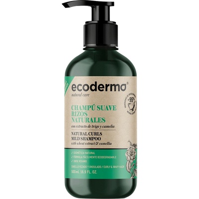 Ecoderma jemný šampón na kučery 500 ml