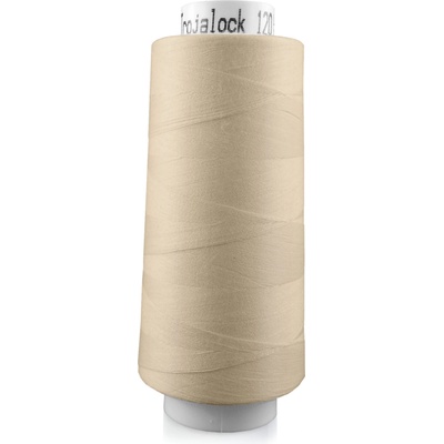 Nitě TROJALOCK polyester na overlock 2500m AMANN - více barev ods.: 0779 světle béžová
