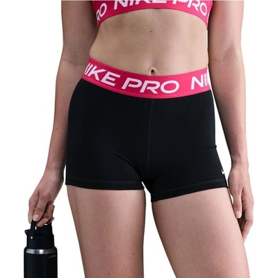 Nike dámske šortky Pro 365 3in black/rush pink/white čierny