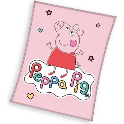 SONNE Детско одеяло Peppa Pig Happy 110x140cm (PAT30940)
