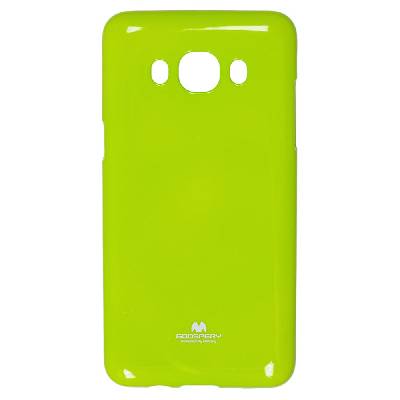 Obal / kryt pre Samsung Galaxy J5 (J500) limetkový - Jelly Case