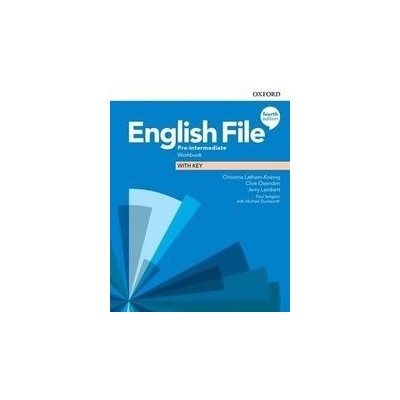 English File Fourth Edition Pre-Intermediate Workbook with Answer Key