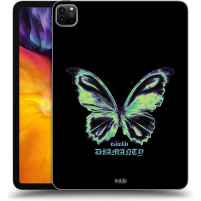 Picasee silikónový obal Apple iPad 11 2022 M2 4.generace Diamanty Blue čierny