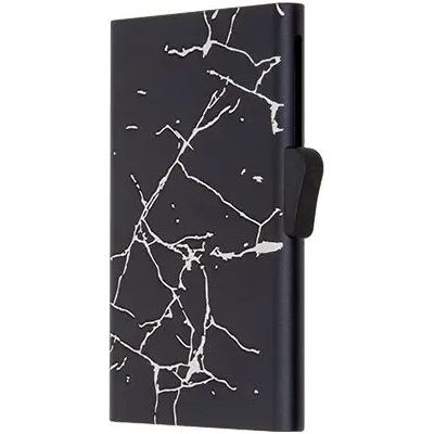 C-Secure Картодържател C-SECURE Cardholder, Black marble (CH001-BK-MRB)