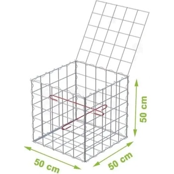 Image 1 of ГАБИОН CONCERTAINER 0.5x0.5x0.5м ф3мм (BK 7031143)
