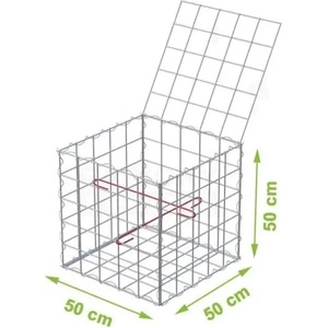  ГАБИОН CONCERTAINER 0.5x0.5x0.5м ф3мм (BK 7031143)