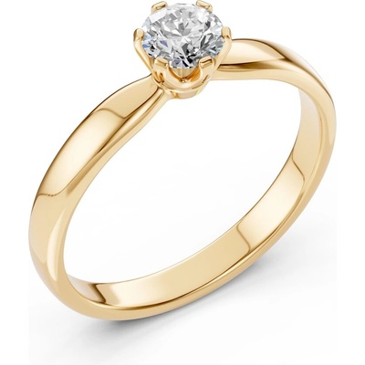 Cara Diamanti Пръстен Cara Diamanti Златен С Диамант 0.45 Ct Gia Сертификат K101-10040Y (4.8) (K101-10040Y (4.8))