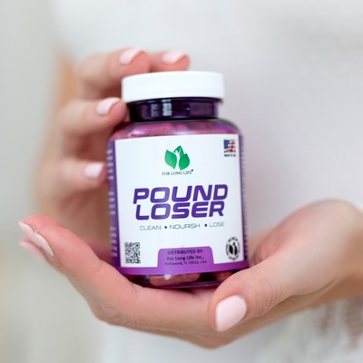 For Long Life Poundloser chudnutie spaľovač tukov 120 vegan kapsúl