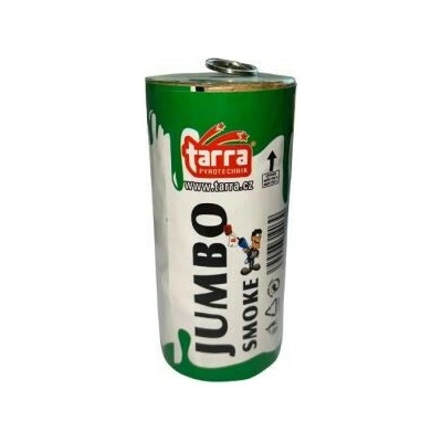 Dymovnica JUMBO SMOKE ZELENÁ 1 ks trhacia poistka