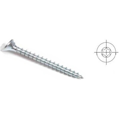 Strong Skrutka TX 3,5x16 zápustná hlava zinok biely T15 (1000ks)