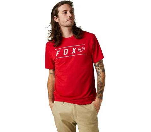 Fox Pinnacle SS Tech Tee Red