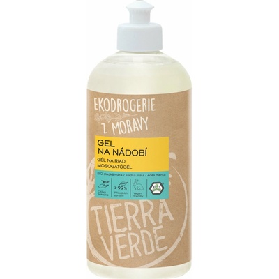Tierra Verde Gel na nádobí BIO sladká máta 500 ml