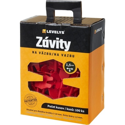 LEVELYS Závity na väzbu 1,5mm/100ks