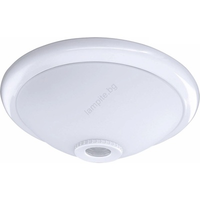 GREENLUX Плафон с датчик за движение MANA 2xE27/40W/230V Ø 30 см бял (GXIZ021v2)