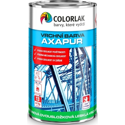 Colorlak AXAPUR U2074 žlutá RAL 1023 0,8kg