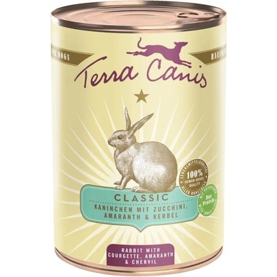 Terra Canis Заек с тиквички, амарант и естрагон 400 г