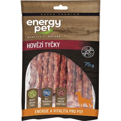 Energy Pet tyčky pěnové hovězí 75 g