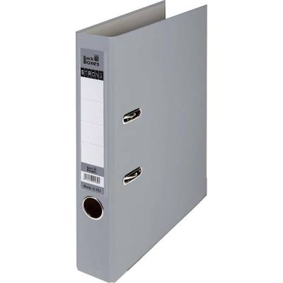 Класьор B2B Strong A4, 5 cm мет. кант Сив (B2B)