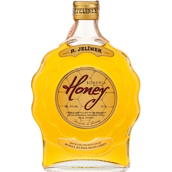 Rudolf Jelínek Bohemia Honey 35% 0,7 l (čistá fľaša)