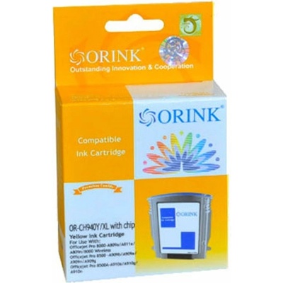 Orink Касета за HP Officejet Pro 8000/8500/8500A - Yellow - HC4909AE - Orink - Неоригинална, Заб. : 1400 брой копия (HC4909AE)
