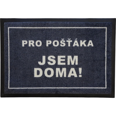 GDmats Pre poštára som doma Šedá 40x60 cm