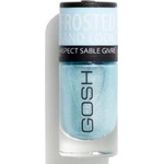 Gosh Copenhagen Copenhagen Матов брокатен лак за нокти №08 мразовито светлосин Frosted Soft Blue 8 мл