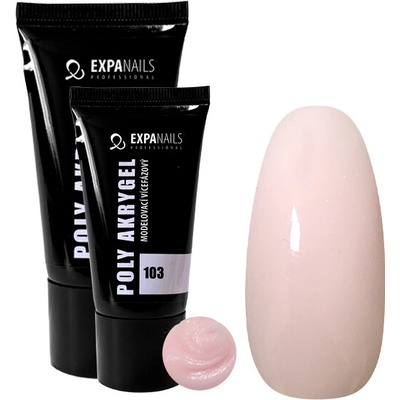 EXPA-nails Poly Acrygel Tube č. 3 Růžovomléčný Poly 60 g