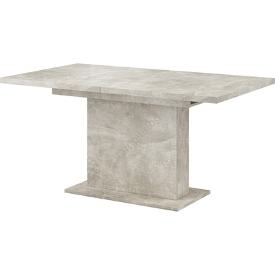 Wipmeb Sp. z o. o Разтегателна трапезна маса strap бетоновосива (wm0161)