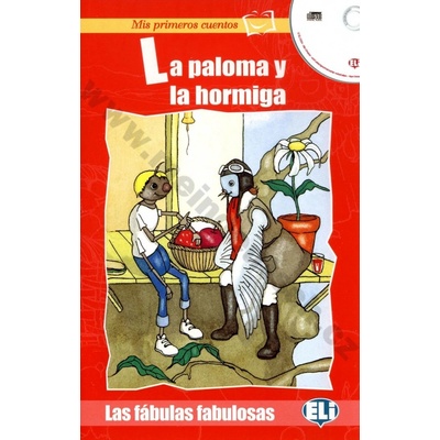 La paloma y la hormiga zjednodušené čítanie v španielčine vr. CD pre