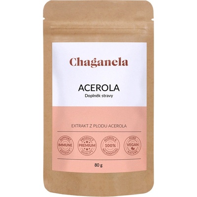 Chaganela Acerola přírodní vitamín C 80 g